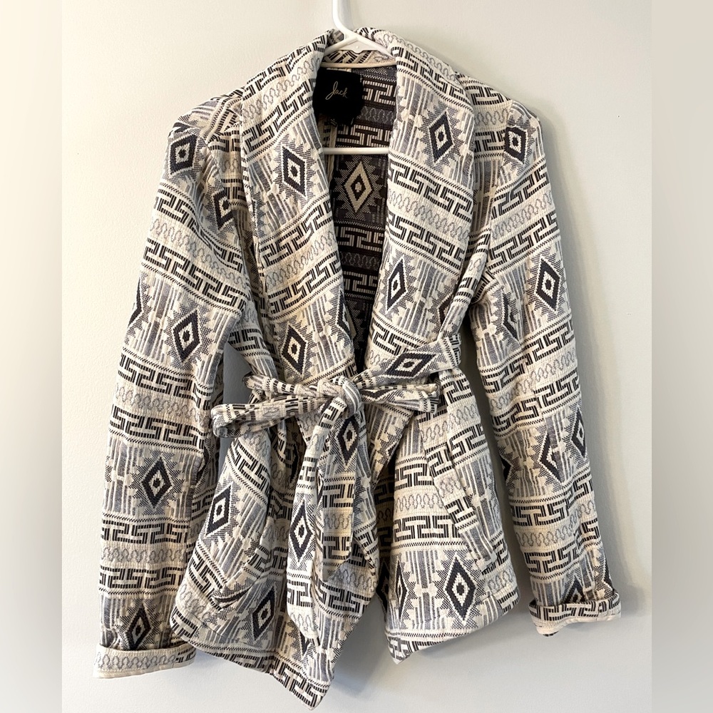 Tribal print jacket
